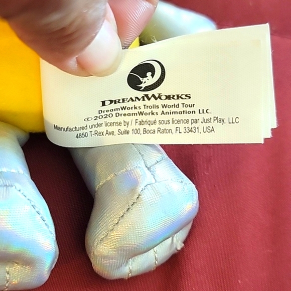 Set Of 3 Dreamworks Trolls from the World Tour Movie Poppy Plush 9" - Picture 8 of 8